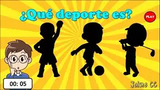 ADIVINA QUE DEPORTE ES? 🔵🔴