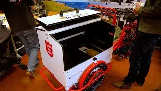 Eindelijk nieuwe soepfiets voor Leger des Heils