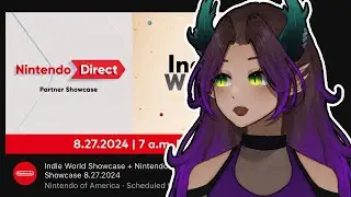 Reacting to Nintendo Direct!【Reaction Stream】