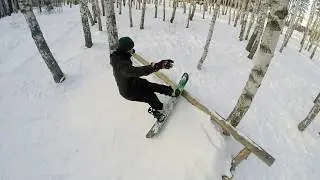 Snowboarding in the Yeti Park. 2018. №4.Spassk-Ryazanskiy.