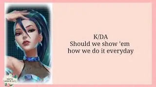 K/DA – MORE ft. MADISON BEER, (G)I-DLE, LEXIE LIU, JAIRA BURNS (Easy lyrics)