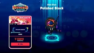 the level in the raid just depends on the lvl of your bots  - BOTWORLD ADVENTURE