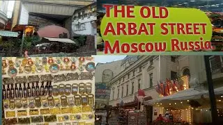 The Old Arbat Street Moscow Russia