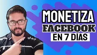 ✅  Cómo GANAR DINERO con FACEBOOK Rápido Y Fácil (3 Métodos)