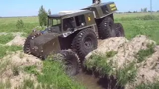 24 Hours on an ALL-TERRAIN VEHICLE! Trom8 [WATER, SNOW, SAND, SWAMP, JUNGLE]