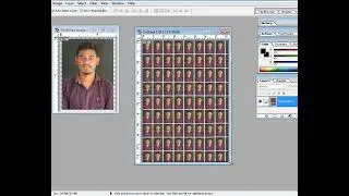 How to make passport size photo - passport size photo kaise banaye | Photoshop 7.0 Tutorial