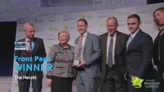 NewsBrands Ireland Journalist Awards 2016
