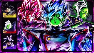 The BEST Fusion Zamasu & Rose Goku Black FULL Zamasu Team In Dragon Ball Legends