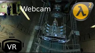 I'M IN THE MATRIX!!! | Half Life 2 VR (With Webcam)