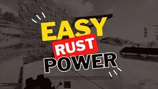 RUST Console Electricity Tutorial - Simple Circuit Light and Switch