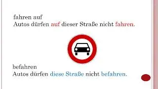 Verbs with preposition or with the prefix be-
