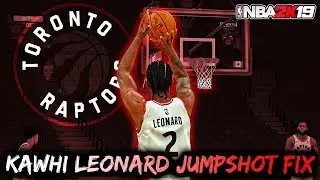 Kawhi Leonard Jumpshot Fix - NBA 2K19