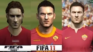 Francesco TOTTI - From FIFA 04 to FIFA 17