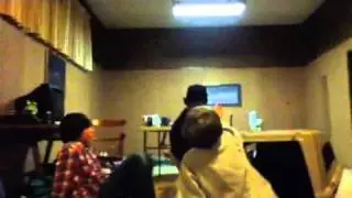 Boy on boy lap dance