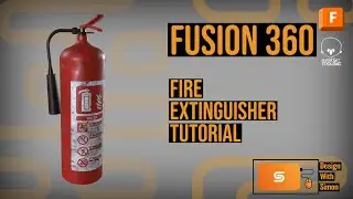 Fusion 360 Tutorial Fire Extinguisher