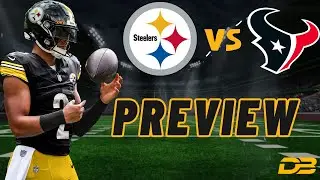 Steelers/Texans Preview: First Look at Justin Fields