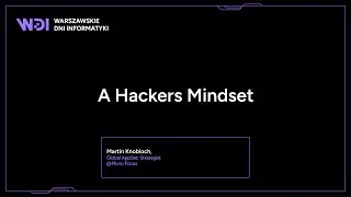 Martin Knobloch - A Hackers Mindset