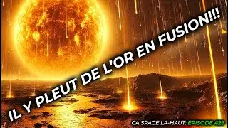 Une planète où il pleut de l'or!!!  🤩🤩🤩 #espace #univers #astronomie