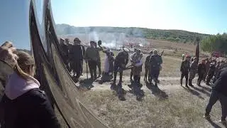 Военно-исторический фестиваль "ЛЕТО 19-го". Реконструкция событий гражданской войны. Часть 5.