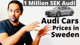 1 Million Sek Audi cars in Sweden