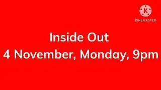 Promo (2024): Inside Out | Sadie Sink Kit Connor TV di Astro GO
