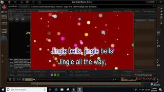 how to remove the moving particle (lights) background in youtube movie maker