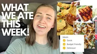 The Frugal Diaries: Come Along For Grocery Shopping and Making Dinners for a Week! | Budget Meals
