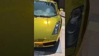 Gold Lamborghini | Fast and Furious 10 Universal Studios