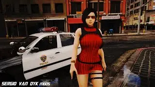 Ada Wong - RESIDENT EVIL 4 REMAKE [Add-On Ped | Replace] GTA V Modding