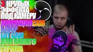 Настройка OBS Studio Эффекты под Камеру