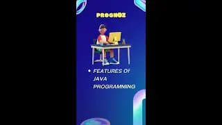 What are the major features of Java programming?