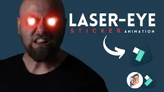 Laser Eye Animation in Filmora 13 - Bingeo