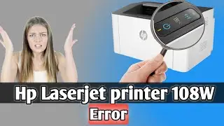 Hp 108 laser printer not working|Hp 108 laser printer not initialise| Hp 108 toner cartridge refill