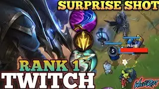 TWITCH BEST META BUILD! BRUTAL BIG GUN SHOT DMG - TOP 1 GLOBAL TWITCH BY zBTNz TCHO TW Lo- WILD RIFT