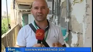 BAKININ MERKEZINDE SOK HADISE