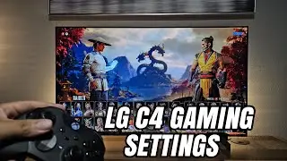 LG C4 HDR Gaming settings