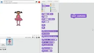 Scratch Tutorial - How to use next costume block?