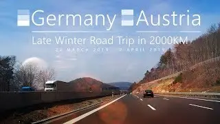 Germany Austria Late Winter Road Trip [100 Attractions] [4K]