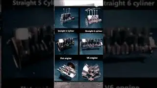 Internal Combustion Engine Working.. 3 cylinder, 4 Cylinder, 5 & 6 Cylinder.