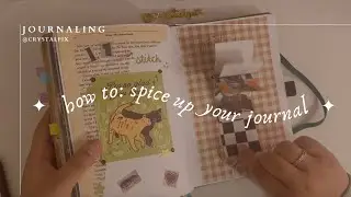 how to spice up your journal 🌶️✨📖