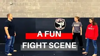 A Fight Scene- Just For Fun