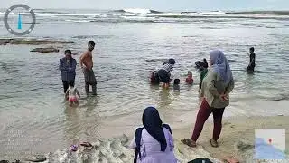 Liburan tipis tipis di pantai minajaya pasiripis