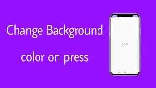 Change button color on pressed | 