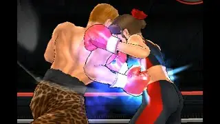 Mixed boxing belly punch fight - Philippe Bedel vs. Cecilia Fazio (Wii Power Punch)