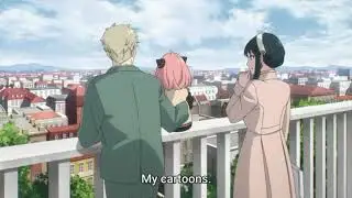 The people look like bits of trash from up here~Spy x Family