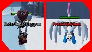 UnderWorld Papyrus | FreakTale Sans Showcase - Undertale Crazy Multiverse Timeline (Roblox)