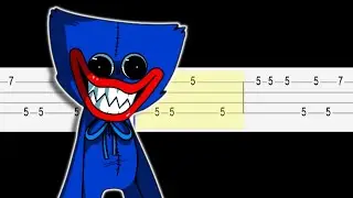 Friday Night Funkin ! VS Huggy Wuggy Poppy Playtime (Easy Ukulele Tabs Tutorial)