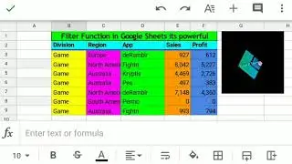 How to Use Filter Formula in Google Sheets | Multiple columns