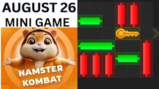 Hamster Kombat mini game today August 26th