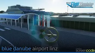 ✈️ [OLD Version 2] BLUE DANUBE AIRPORT LINZ (LOWL/LNZ) - Microsoft Flight Simulator